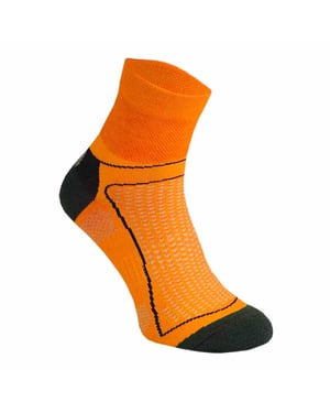 1 Paquete de Calcetines de Ciclismo Cortos de Alta Visibilidad Neon