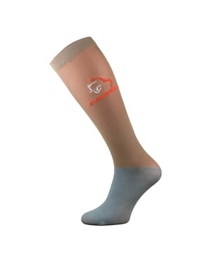 1 Paquete de Medias de Microfibra para Mujeres, hasta la Rodilla, para Montar a Caballo