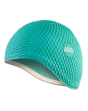 Gorra de Baño Bombástica para Damas | Gorra de Látex Suave y Cómoda para Cabello Largo