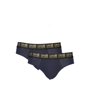 Cavalli Class Calzoncillos de Algodón Azul para Hombre
