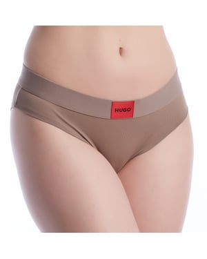 Calzones de algodón elásticos para mujer con logo 50502754