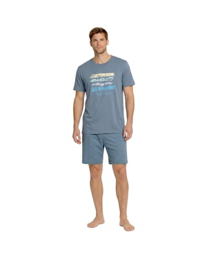 Pijamas cortos de algodón para hombre - Verano KL30000
