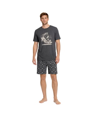 Pijamas de algodón cortos para hombre de verano KL30000