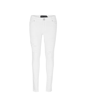 Daño criminal Camden Jeans blancos