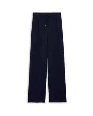 Joggers de forro polar con dobladillo abierto para mujer de Ted Baker en azul oscuro