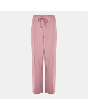 Joggers Rectos con Patrón Sólido de Ted Baker para Mujer en Rosa Empolvado