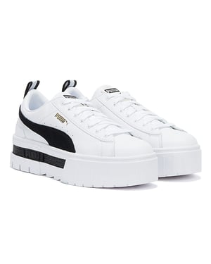 Zapatillas Puma Mayze para mujer blancas / negras