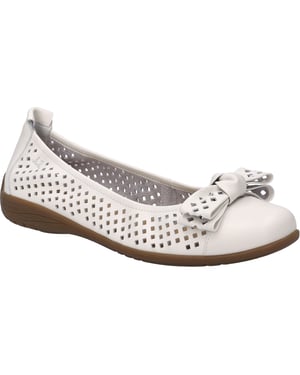 JOSEF SEIBEL Señoras Bailarina Fenja 24 en blanco