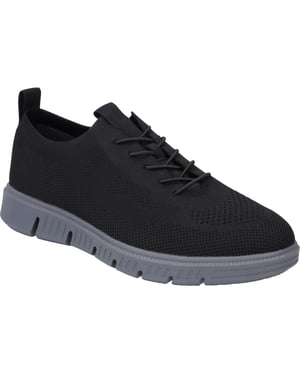 JOSEF SEIBEL Hombres Sneaker Falko knitted 23 en negro