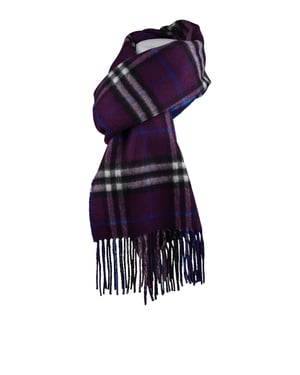 Burberry Bufanda Púrpura