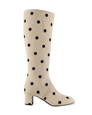Valentino Garavani Botas Equivoque Beige