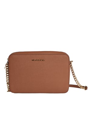 Bolso de cuero cruzado Jet Set 35T8GTTC9L para mujeres