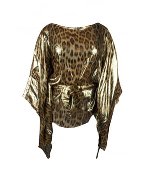 Roberto Cavalli Caftán Oro