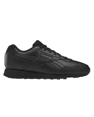 Zapatillas Reebok para hombre Glide de cuero (negro)
