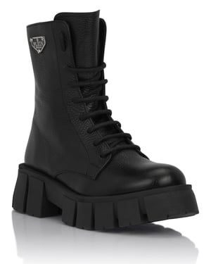Botas Low Flat Logo