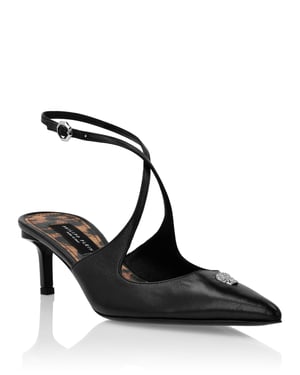 Sandalias Tacones Altos Skull