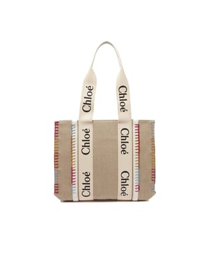 Bolso Tote Woody Mediano Chloé