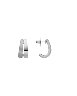 Pendientes Luxenter con - acabado plata - Oirfan
