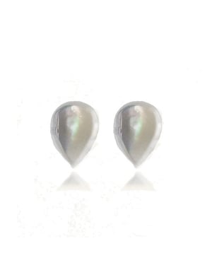 Pendientes Luxenter de Plata de Ley 925 con Madreperla Blanca acabados en rodio - Yedia