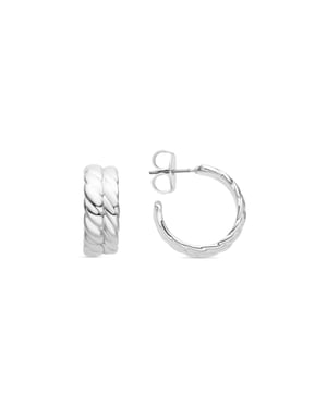 Pendientes Luxenter acabado plata - Thety