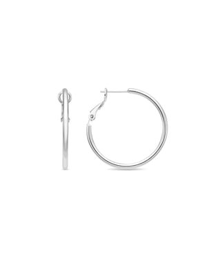 Pendientes Luxenter con - acabado plata - Nianres