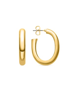 Pendientes Luxenter acabados en oro amarillo de 18K - Hewcar