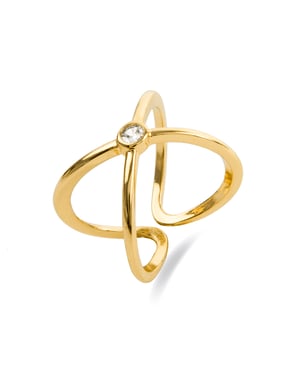 Anillo Luxenter acabado oro 18K - Rai