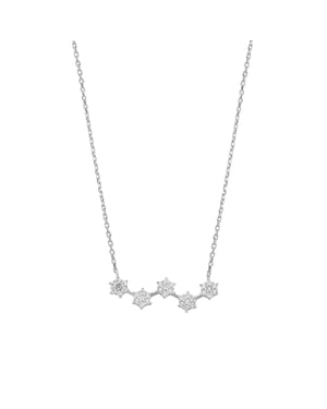 Collar Luxenter de Plata de Ley 925 con Circonita Brillante acabado en rodio - Rani