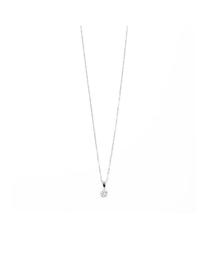 Collar Luxenter de Plata de Ley 925 con Circonita Brillante acabado en rodio - Yedia