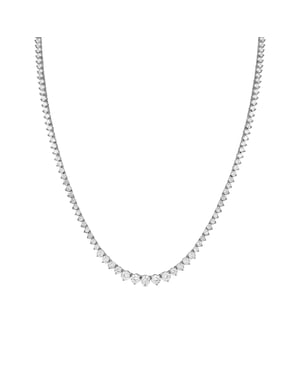 Collar Luxenter de Plata de Ley 925 con Circonita Brillante acabado en rodio - Niriel