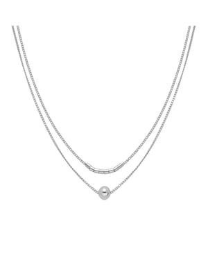 Collar Luxenter acabado en rodio - Nothie