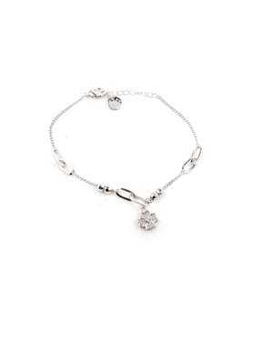 Pulsera Luxenter de Circonita Brillante acabada en rodio - Wilya