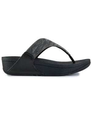Fitflop Lulu Glitz Toe-Post Sandalias