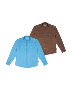 Checker Hombres Camisa Dynasty Cord