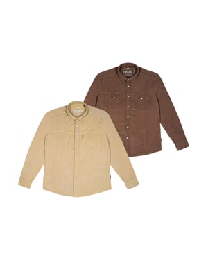 Checker Hombres Camisa Dynasty Cord