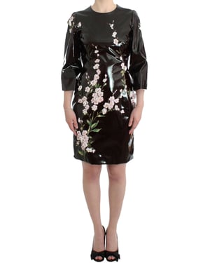 Vestido de Charol Floral