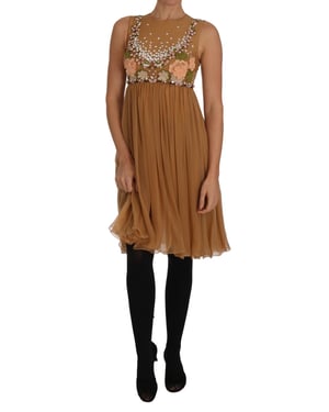 Vestido de cóctel Aline adornado