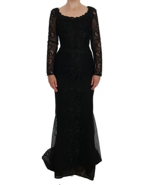 Vestido de Noche de Encaje Dolce Gabbana