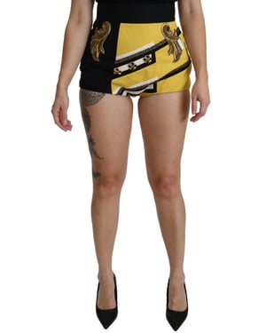 Pantalones Cortos Dolce Gabbana Amarillo Negro