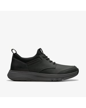 Zapatillas de cuero negro Motion Trek EZ