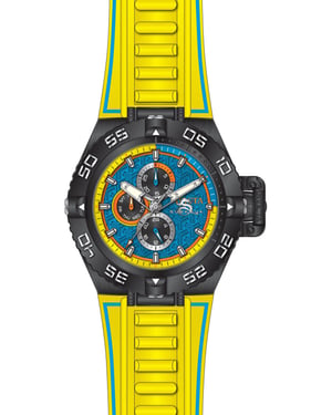 INVICTA Subaqua 49877 Reloj de Hombre - Movimiento de Cuarzo - Acero Inoxidable con Esfera Azul - 50 mm