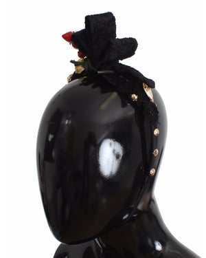 Diadema Diadema Dolce & Gabbana Taza de Frutas Berries con Cristales y Lazo para el Cabello