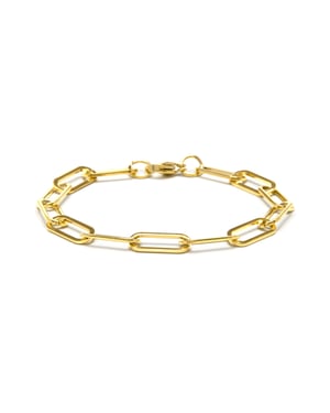 Luxenter Pulsera acabado en oro amarillo 18k - Siazar
