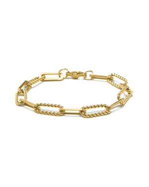Luxenter Pulsera acabado en oro amarillo 18k - Emga