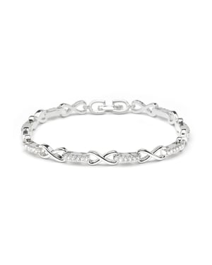 Luxenter Pulsera de Circonita Brillante acabado en rodio - Raak
