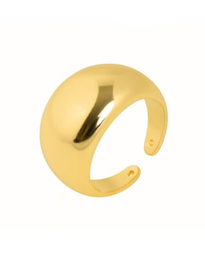 Luxenter Anillo acabado en oro amarillo de 18k - Tanys
