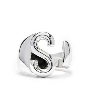 Luxenter Anillo acabado plata - Alphabet