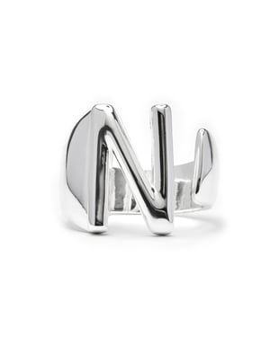 Luxenter Anillo acabado plata - Alphabet