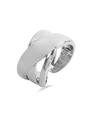 Anillo Luxenter acabado plata - Umlasu
