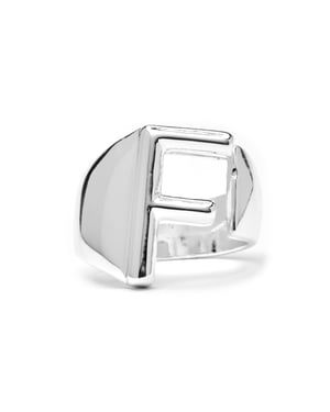 Luxenter Anillo acabado plata - Alphabet